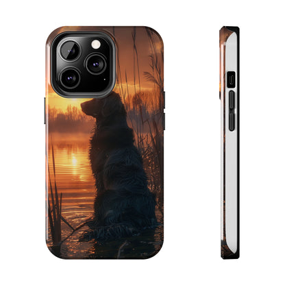 Hunting Dog Phone Case for iPhone - Lightweight, Impact Resistant, Wireless Charging Compatible