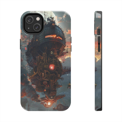 Steampunk Adventures 3 Phone Case for iPhone - Lightweight, Impact Resistant, Wireless Charging Compatible