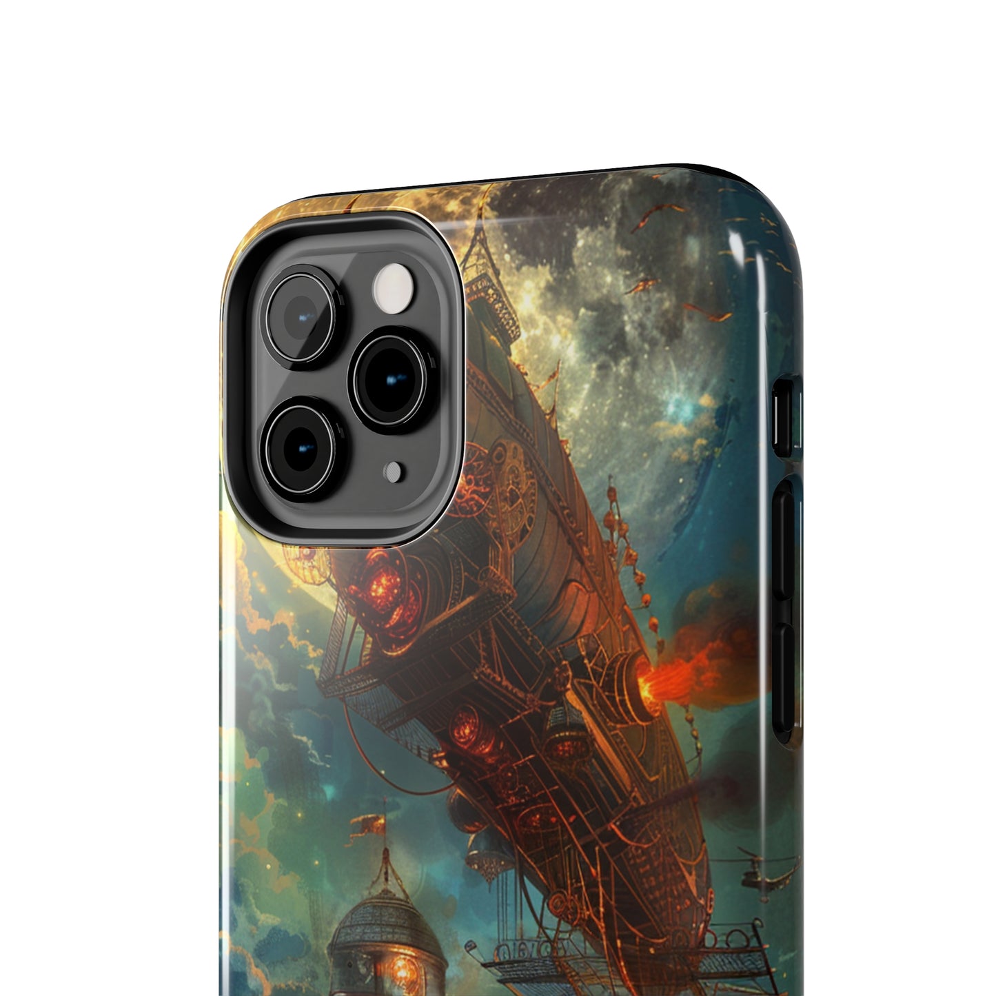 Steampunk Adventures 2 Phone Case for iPhone - Lightweight, Impact Resistant, Wireless Charging Compatible