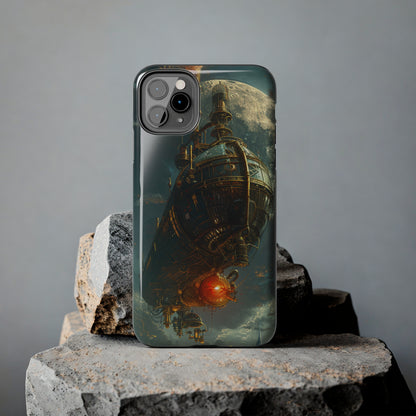 Steampunk Adventures 5 Phone Case for iPhone - Lightweight, Impact Resistant, Wireless Charging Compatible