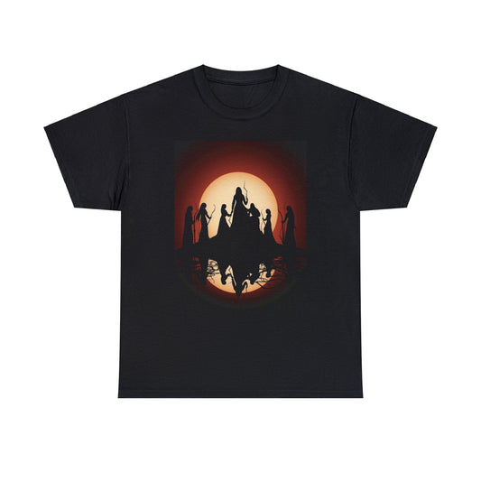 Unisex Mysterious and Powerful Witches Coven Shadow Ritual Tee