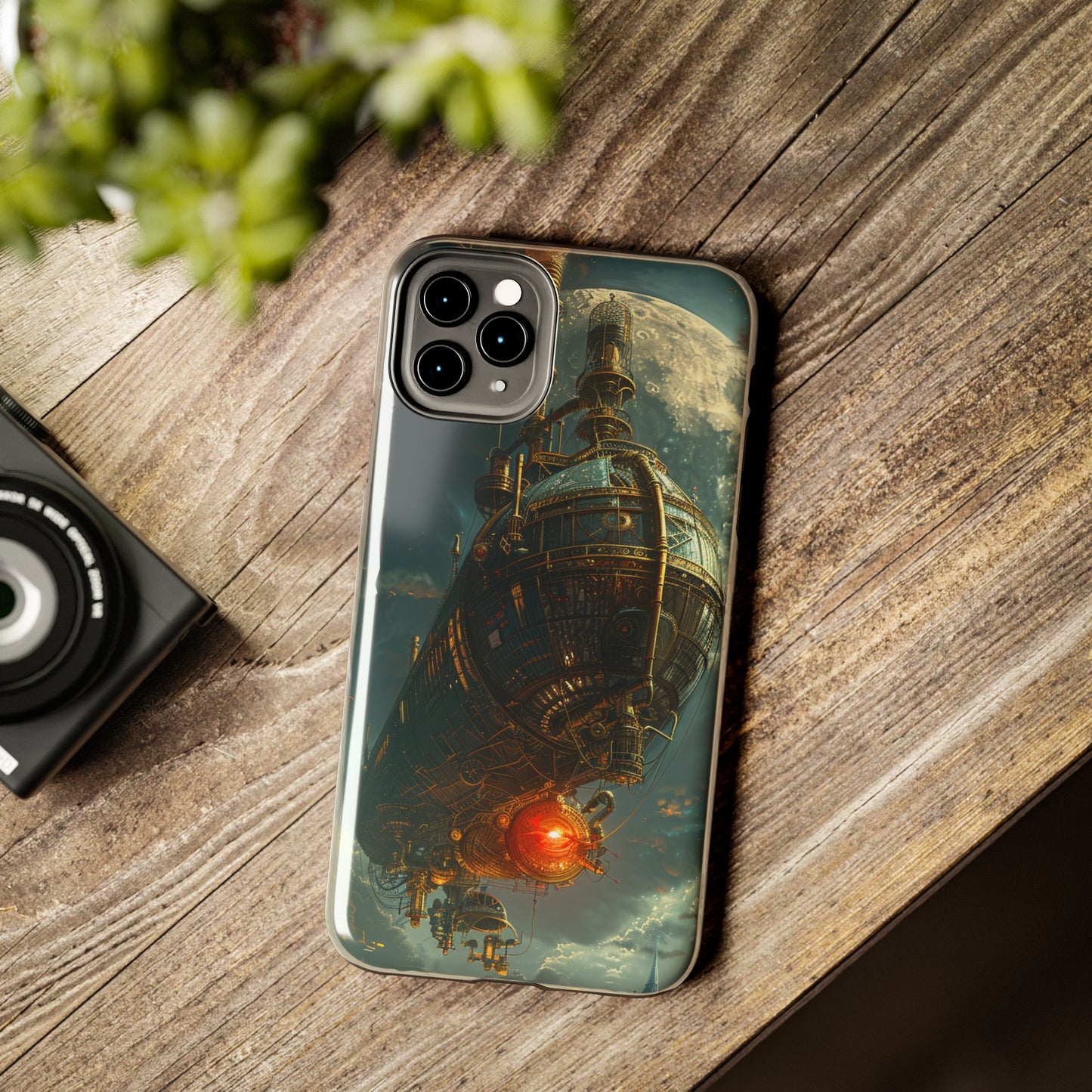 Steampunk Adventures 5 Phone Case for iPhone - Lightweight, Impact Resistant, Wireless Charging Compatible