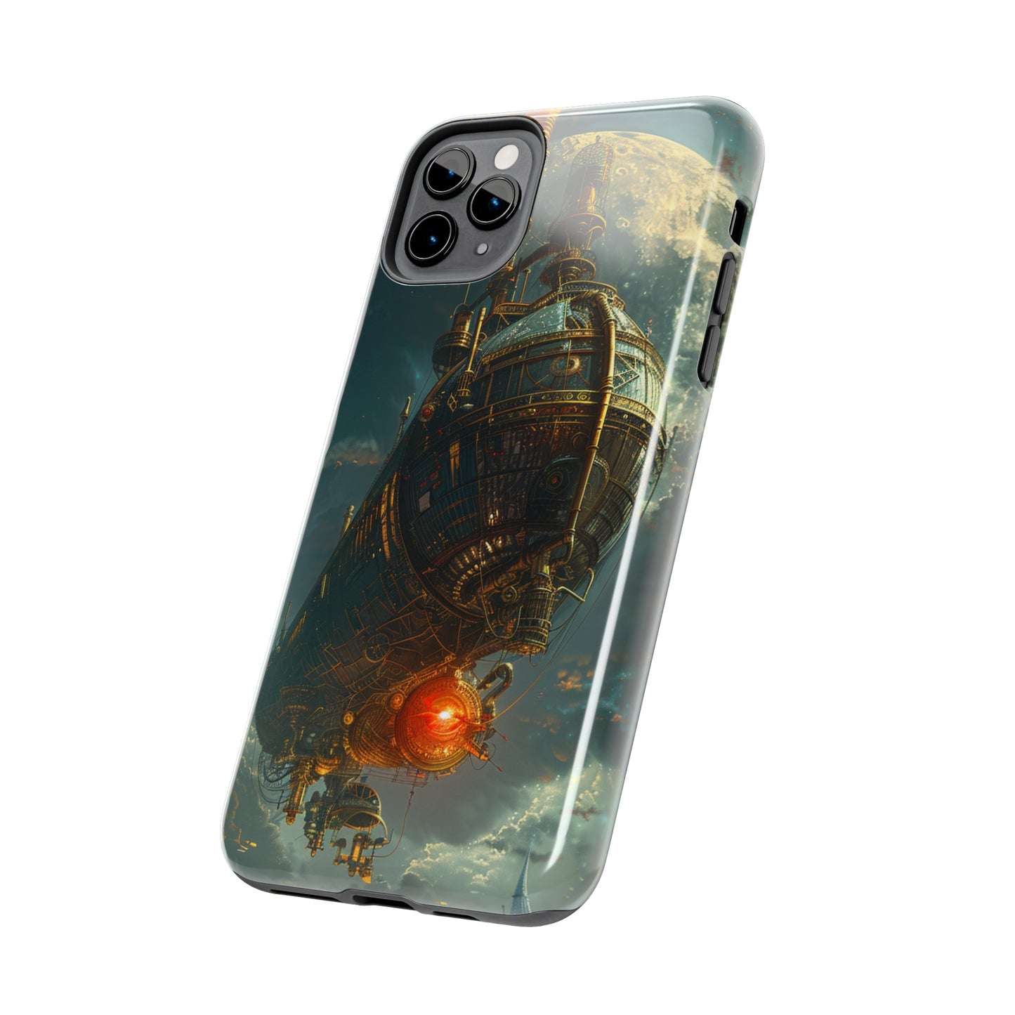 Steampunk Adventures 5 Phone Case for iPhone - Lightweight, Impact Resistant, Wireless Charging Compatible