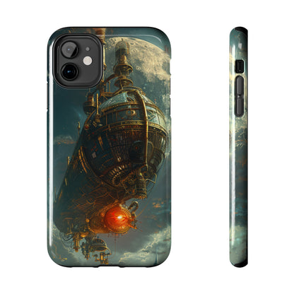 Steampunk Adventures 5 Phone Case for iPhone - Lightweight, Impact Resistant, Wireless Charging Compatible