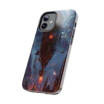 Steampunk Adventures 4 Phone Case for iPhone - Lightweight, Impact Resistant, Wireless Charging Compatible