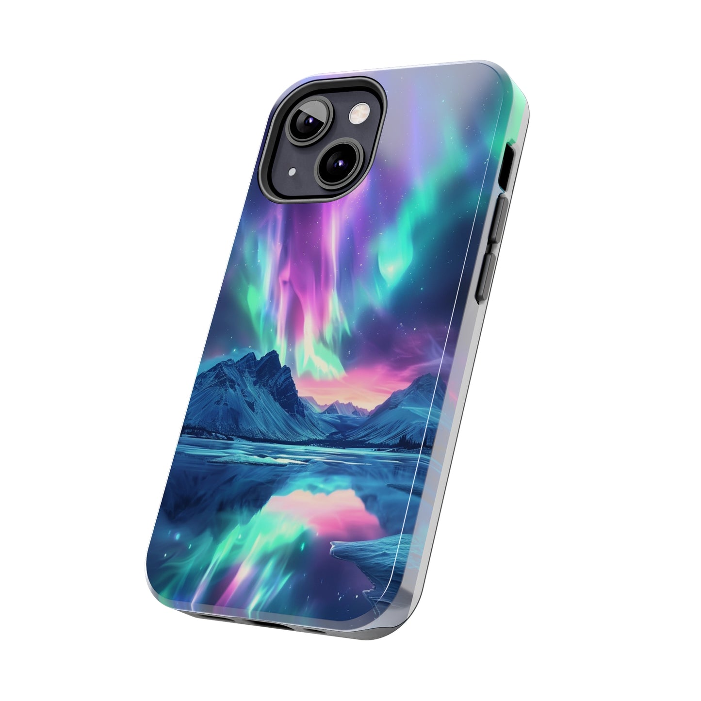 Aurora Dreams 2 Phone Case for iPhone - Lightweight, Impact Resistant, Wireless Charging Compatible