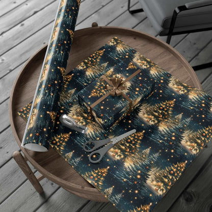 Christmas Tree Gift Wrapping Paper! Cover all your Christmas Gift Wrap ideas with our Custom gift wrapping paper!