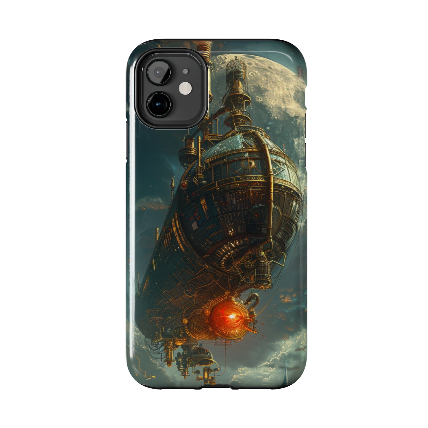 Steampunk Adventures 5 Phone Case for iPhone - Lightweight, Impact Resistant, Wireless Charging Compatible