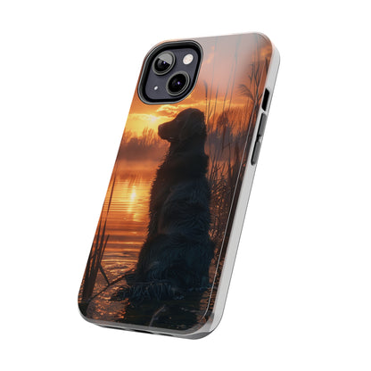 Hunting Dog Phone Case for iPhone - Lightweight, Impact Resistant, Wireless Charging Compatible