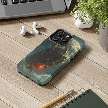 Steampunk Adventures 5 Phone Case for iPhone - Lightweight, Impact Resistant, Wireless Charging Compatible