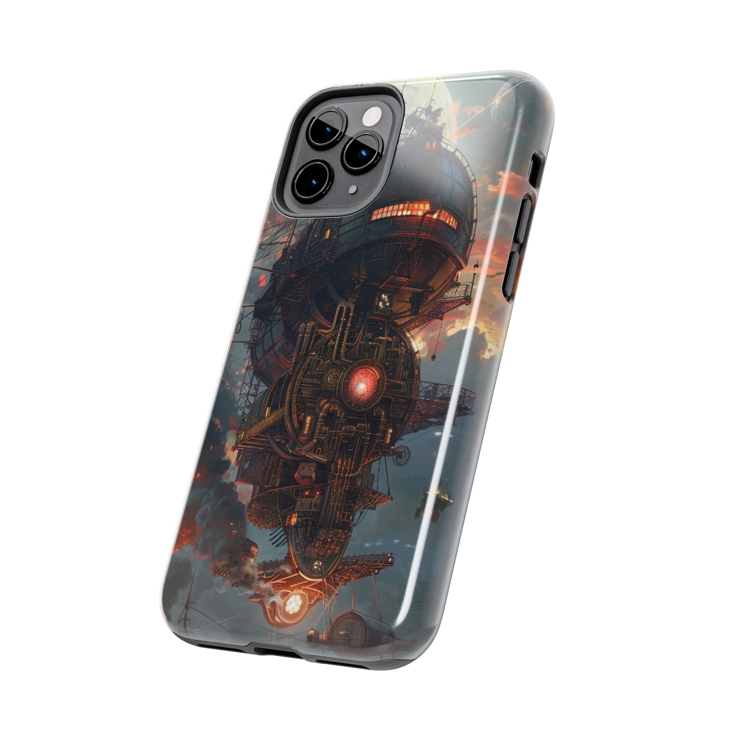 Steampunk Adventures 3 Phone Case for iPhone - Lightweight, Impact Resistant, Wireless Charging Compatible