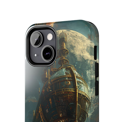 Steampunk Adventures 5 Phone Case for iPhone - Lightweight, Impact Resistant, Wireless Charging Compatible