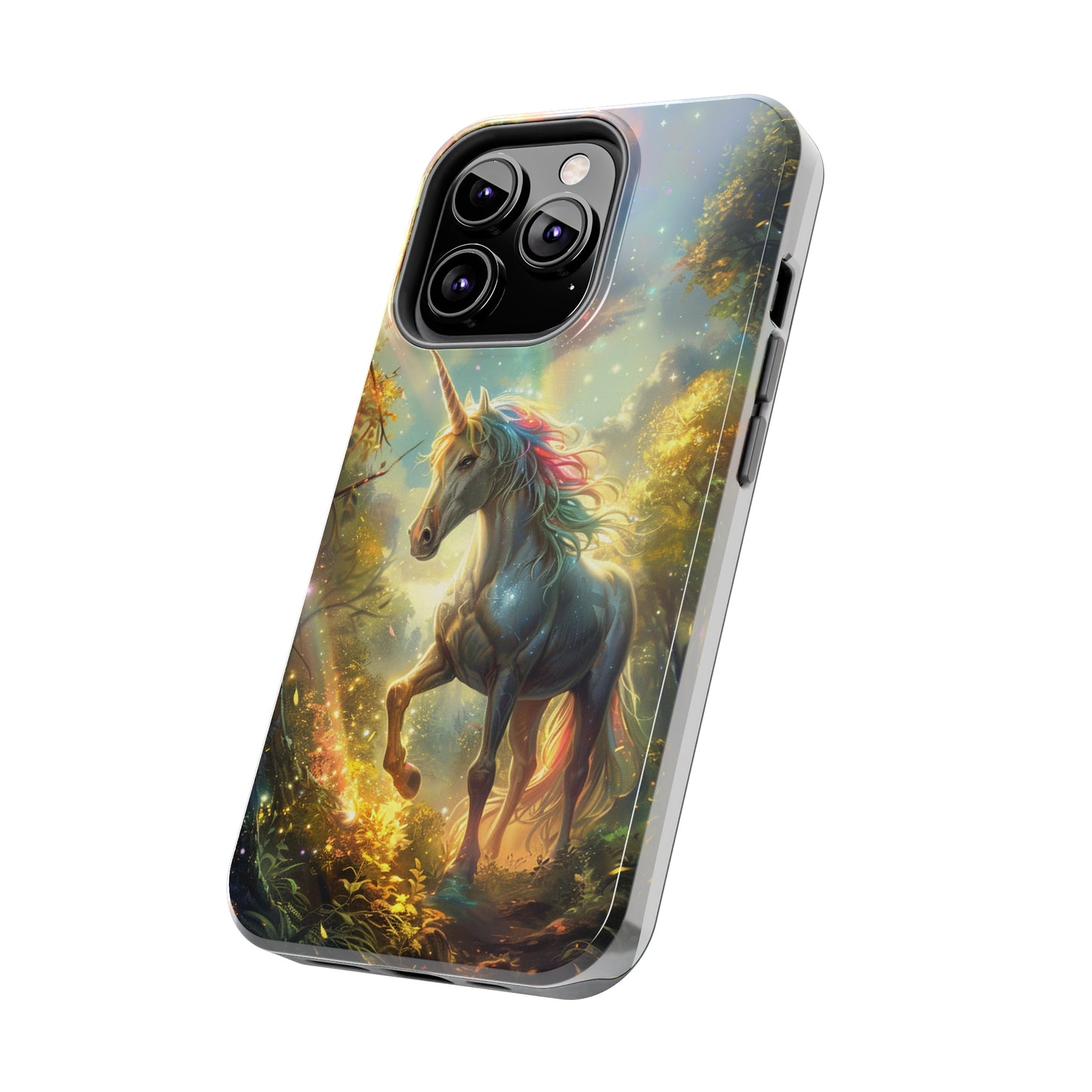 Magnificent Unicorn Phone Case for iPhone - Lightweight, Impact Resistant, Wireless Charging Compatible