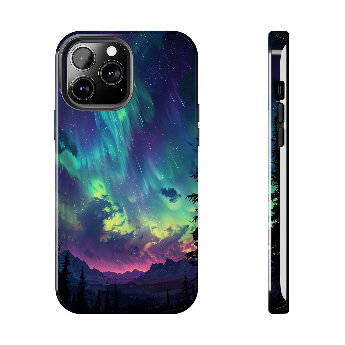 Aurora Dreams Phone Case for iPhone - Lightweight, Impact Resistant, Wireless Charging Compatible