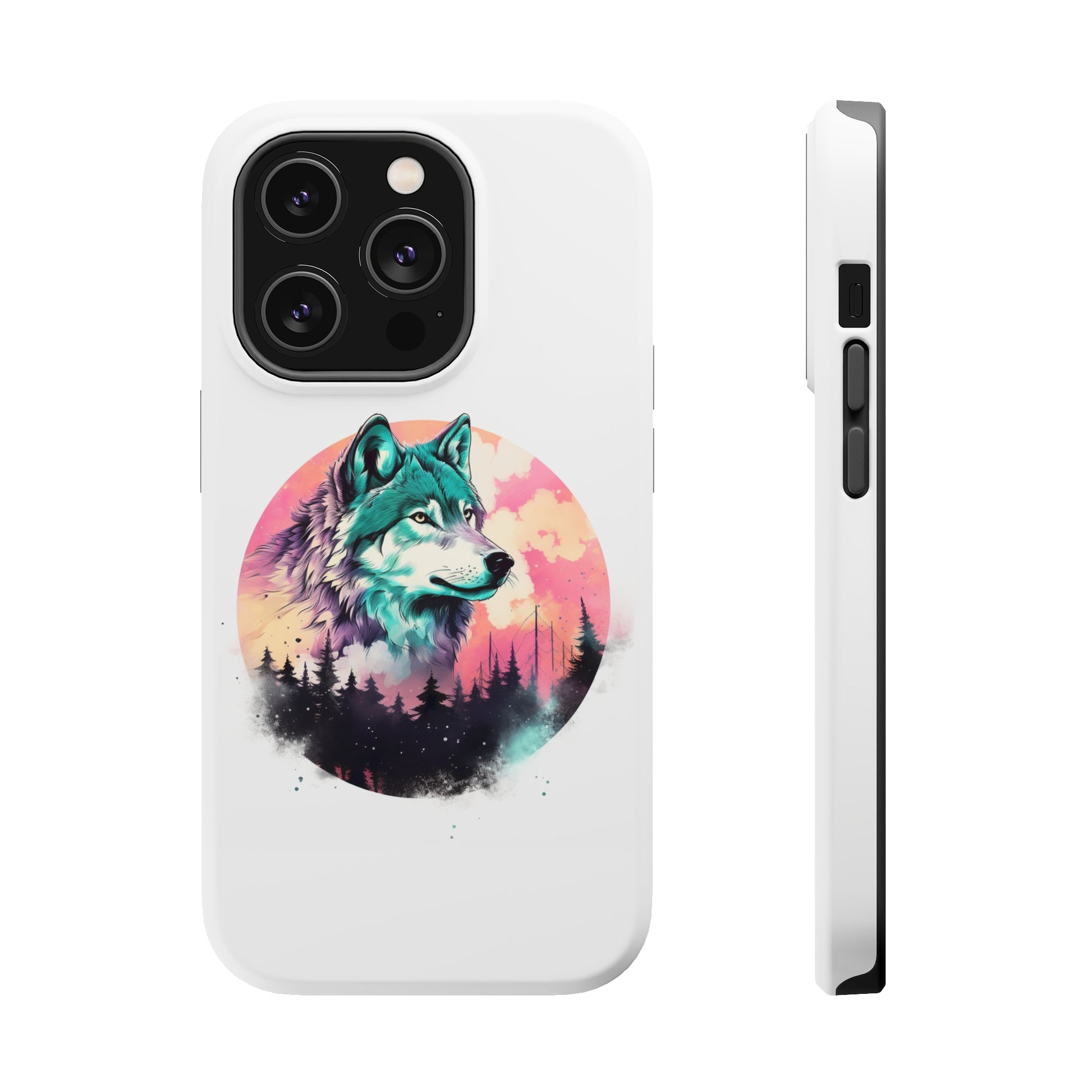 MagSafe Tough Wolf Cases-AI phone case-AI By AJ