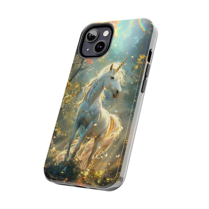 Fantasy Unicorn Phone Case for iPhone - Lightweight, Impact Resistant, Wireless Charging Compatible