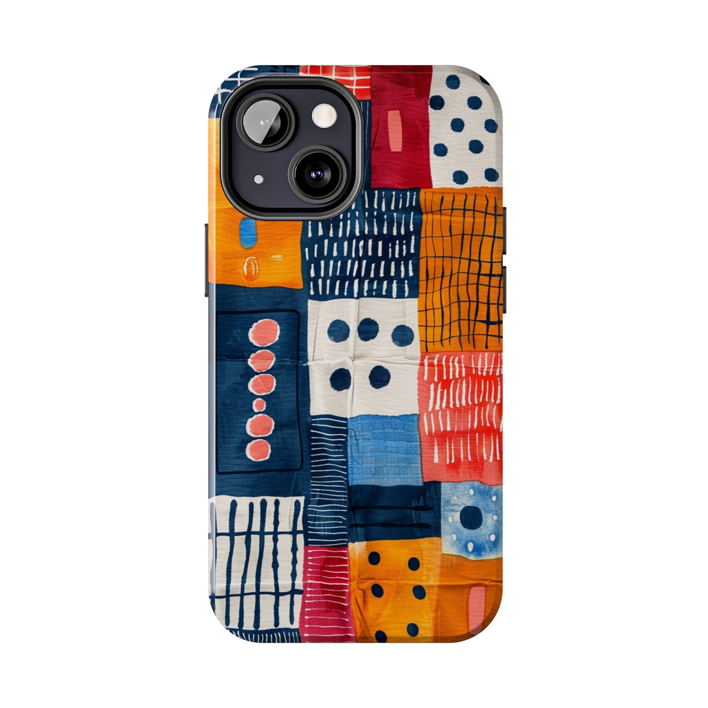 Cultural Tapestry Phone Case 2 for iPhone - Lightweight, Impact Resistant, Wireless Charging Compatible