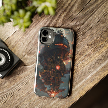 Steampunk Adventures 3 Phone Case for iPhone - Lightweight, Impact Resistant, Wireless Charging Compatible