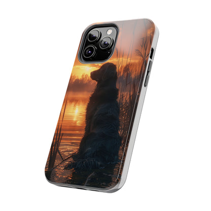 Hunting Dog Phone Case for iPhone - Lightweight, Impact Resistant, Wireless Charging Compatible