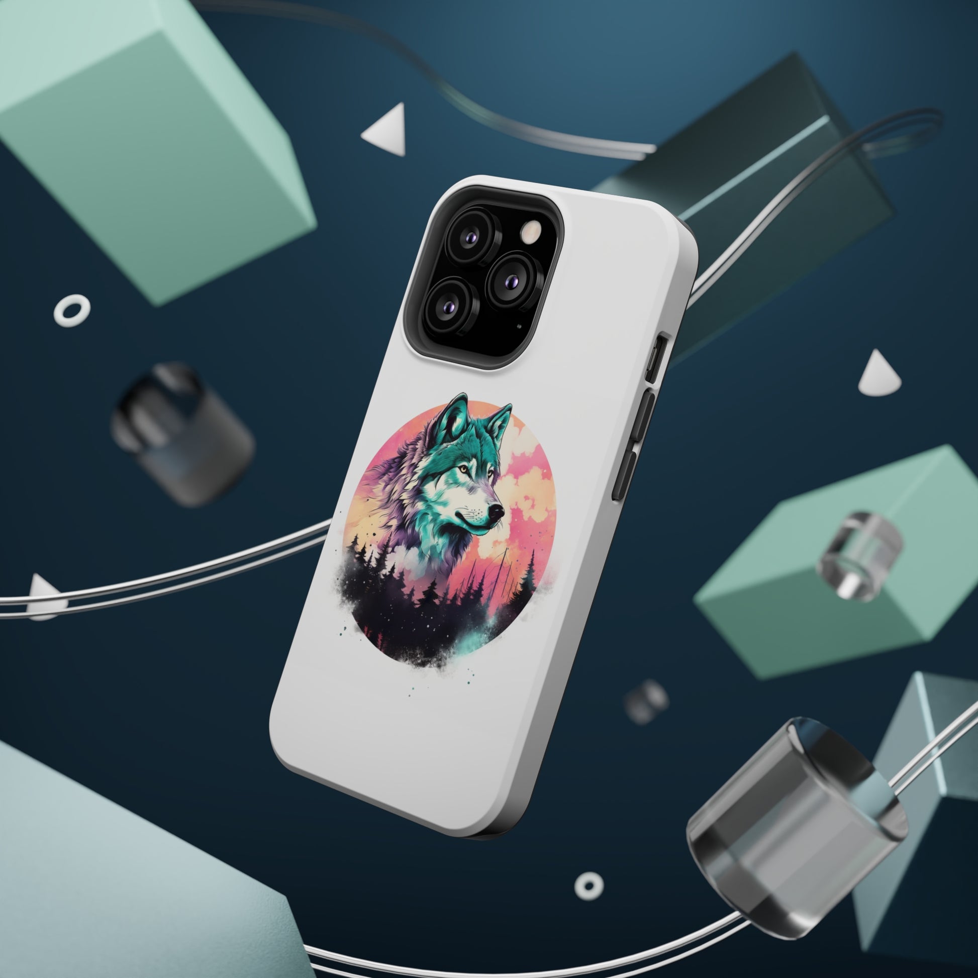 MagSafe Tough Wolf Cases-AI phone case-AI By AJ