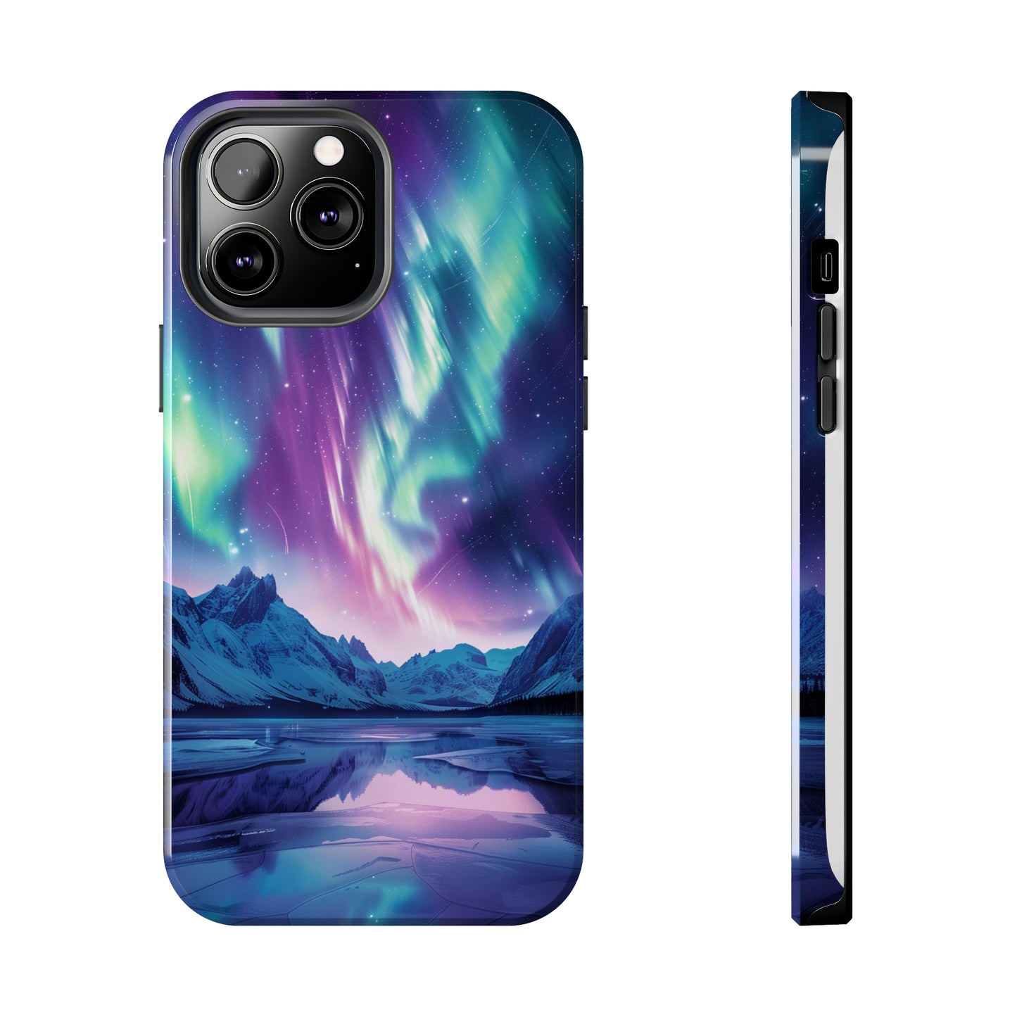 Aurora Dreams 3 Phone Case for iPhone - Lightweight, Impact Resistant, Wireless Charging Compatible