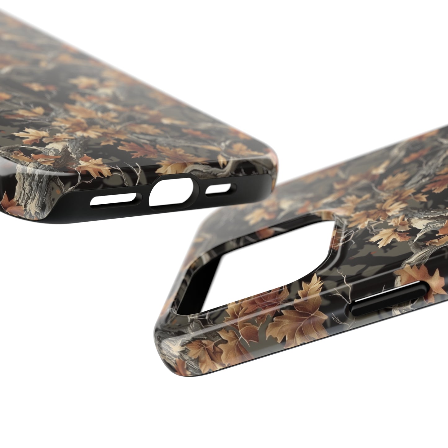 Camo Phone Case for iPhone - Lightweight, Impact Resistant, Wireless Charging Compatible