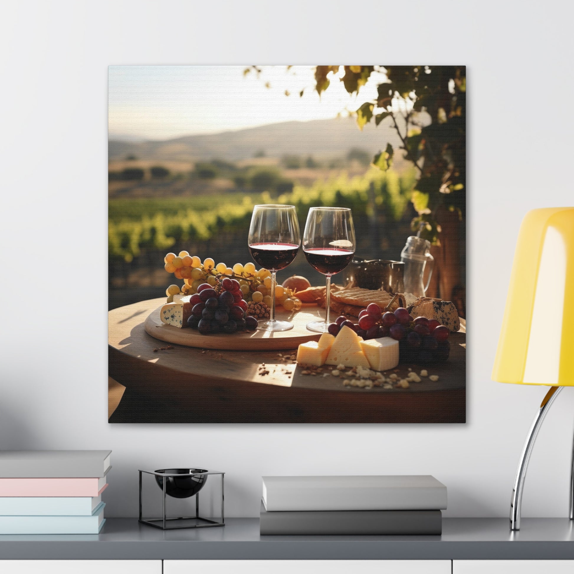 Wine Lover Canvas Gallery Wrap Series 1 b | Wine Cellar Art | Kitchen Decor