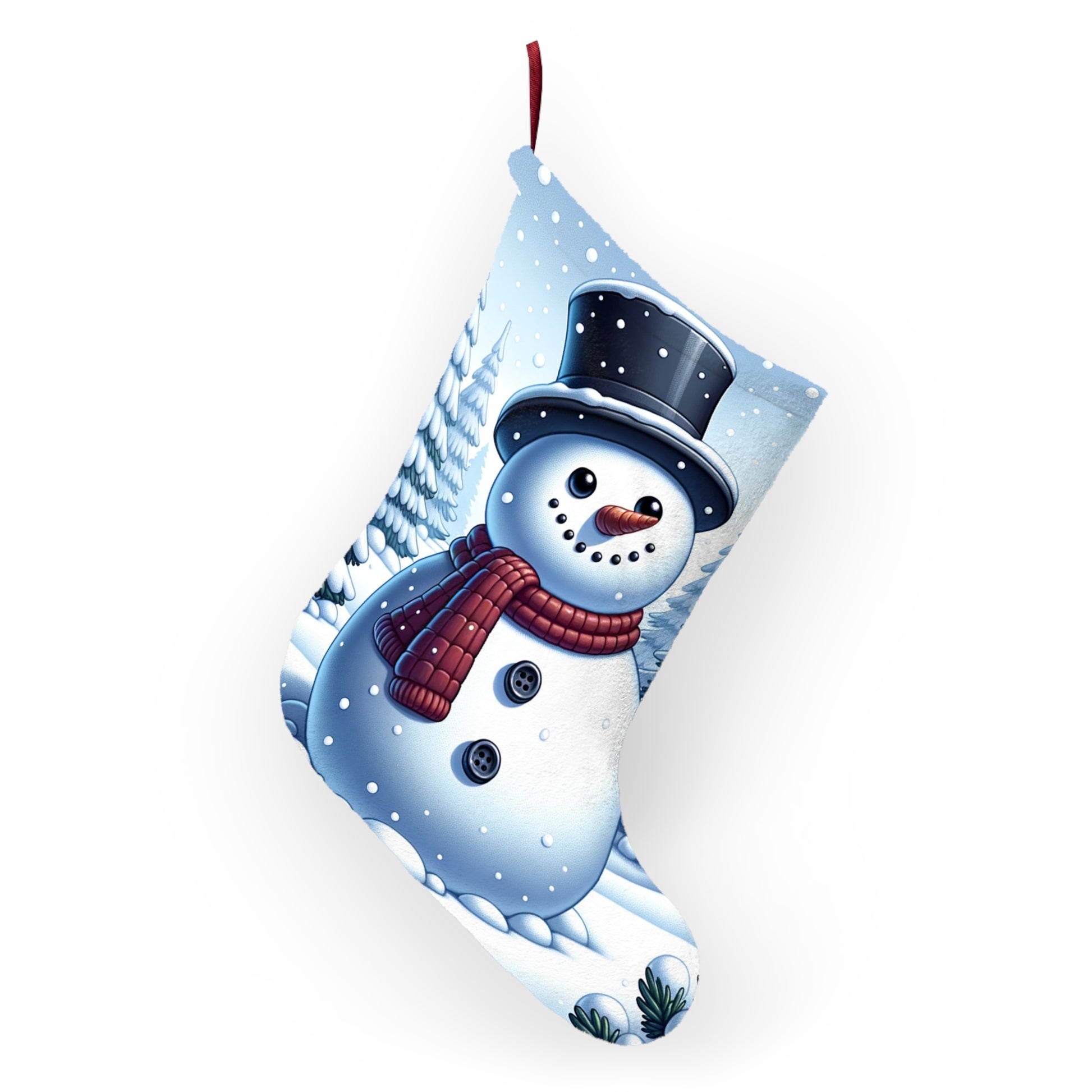 Snowman Christmas Stocking | A Unique Snowman Stocking