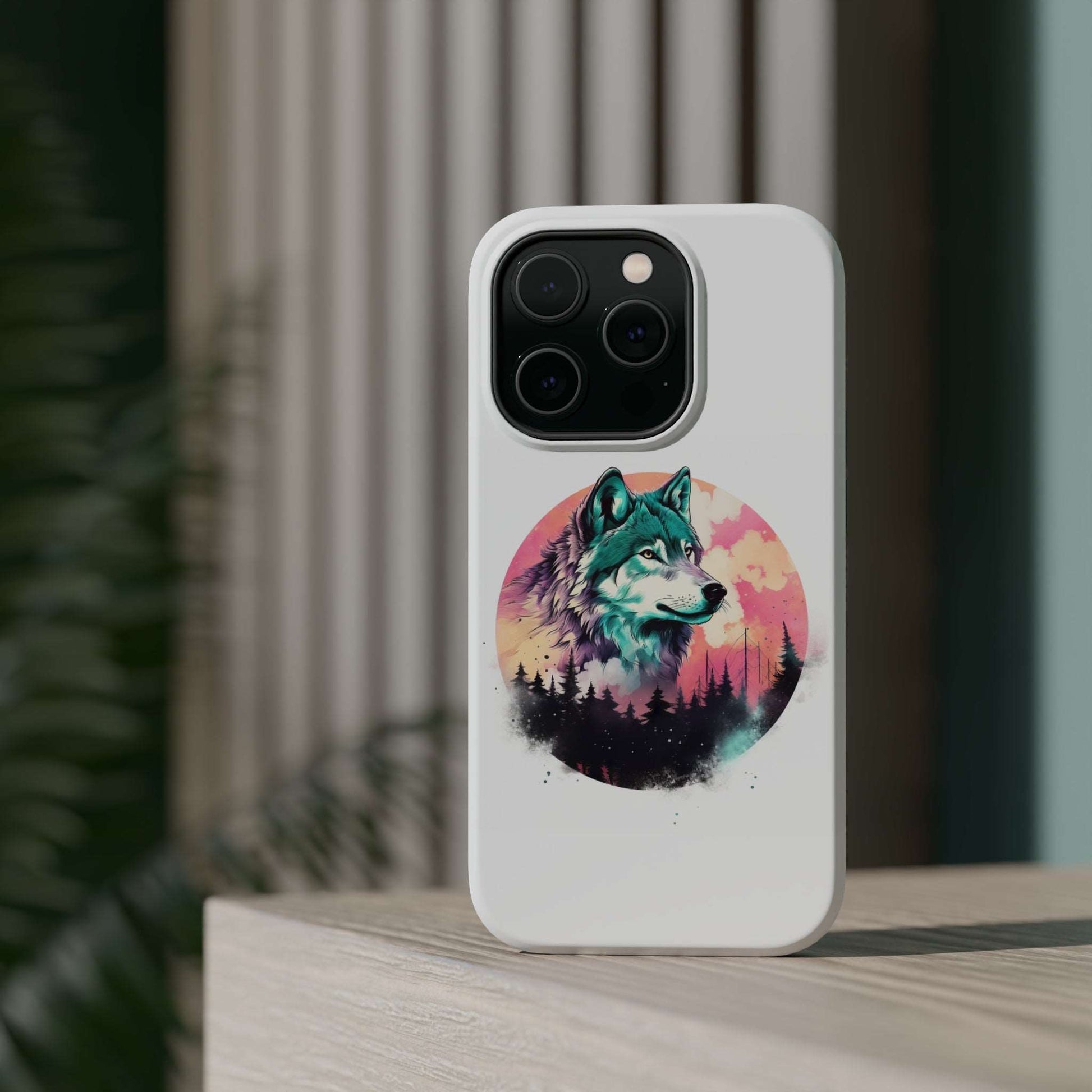 MagSafe Tough Wolf Cases-AI phone case-AI By AJ