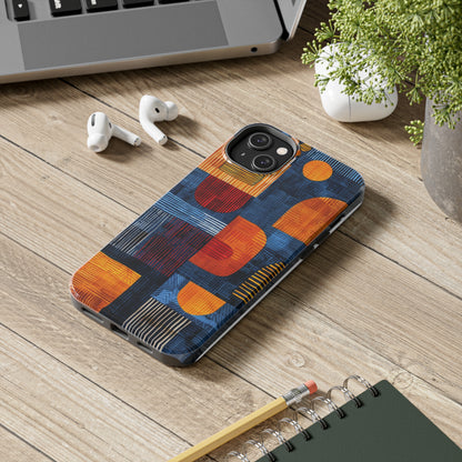 Cultural Tapestry Phone Case 3 for iPhone - Lightweight, Impact Resistant, Wireless Charging Compatible