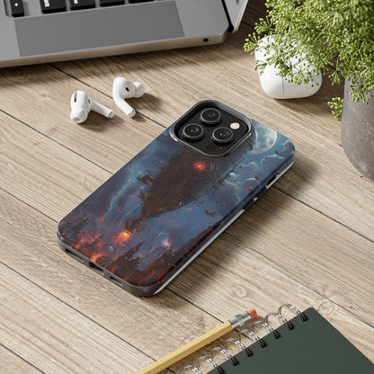 Steampunk Adventures 4 Phone Case for iPhone - Lightweight, Impact Resistant, Wireless Charging Compatible