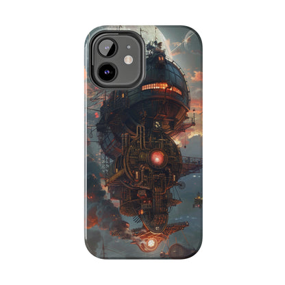 Steampunk Adventures 3 Phone Case for iPhone - Lightweight, Impact Resistant, Wireless Charging Compatible