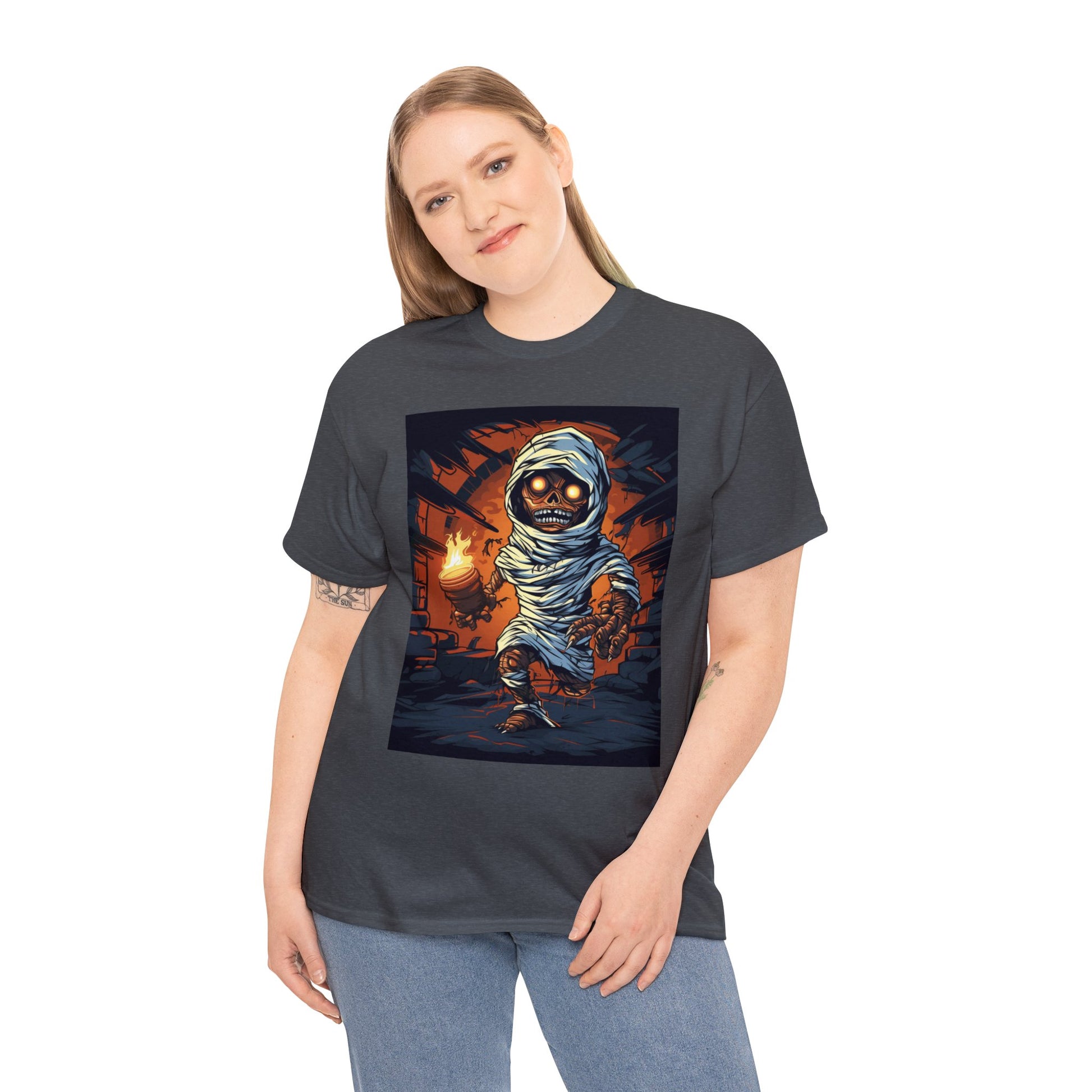 Unisex Halloween Mummy Shirt | Trick or Treat Shirt