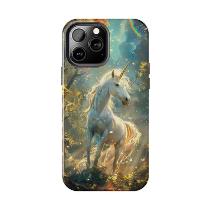 Fantasy Unicorn Phone Case for iPhone - Lightweight, Impact Resistant, Wireless Charging Compatible