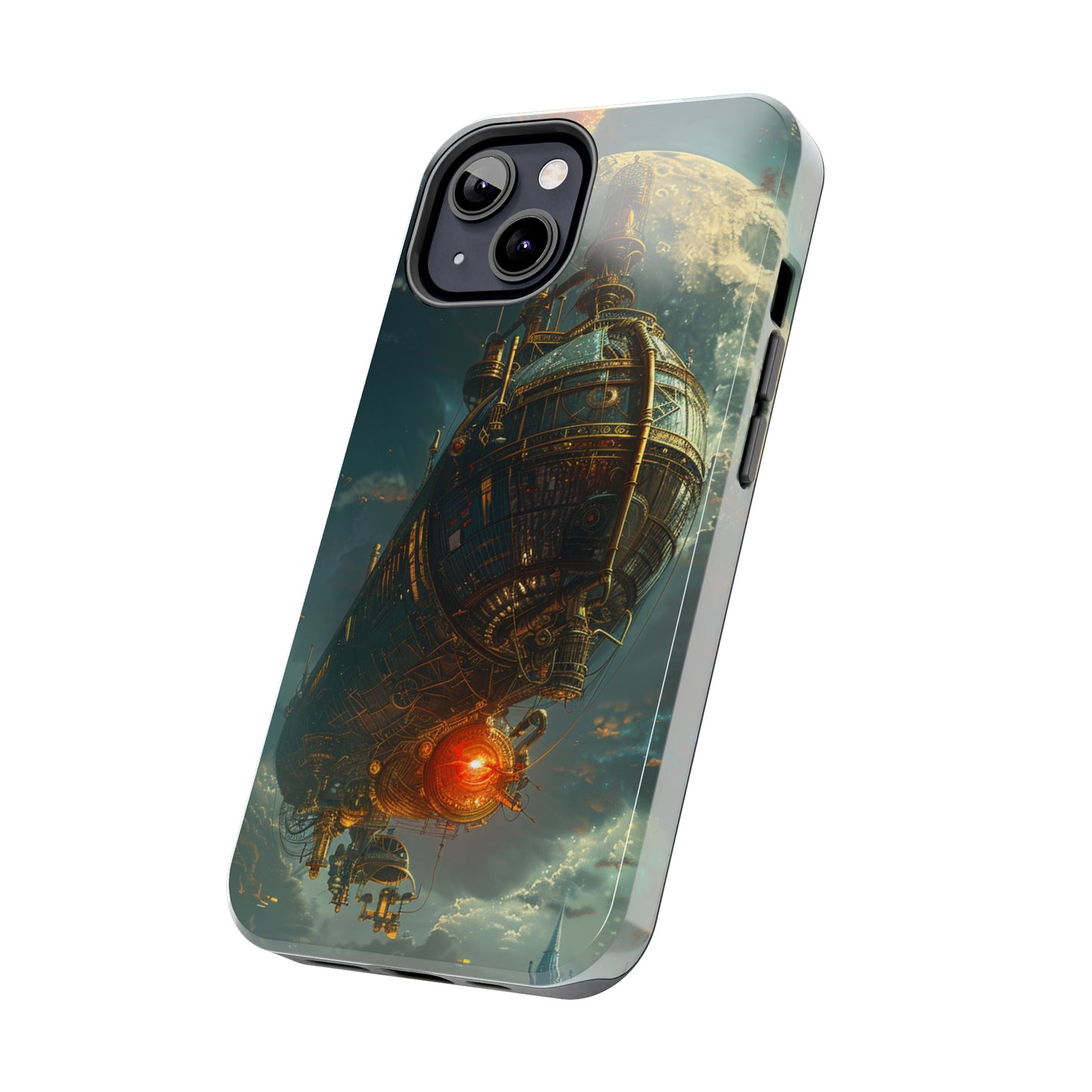 Steampunk Adventures 5 Phone Case for iPhone - Lightweight, Impact Resistant, Wireless Charging Compatible