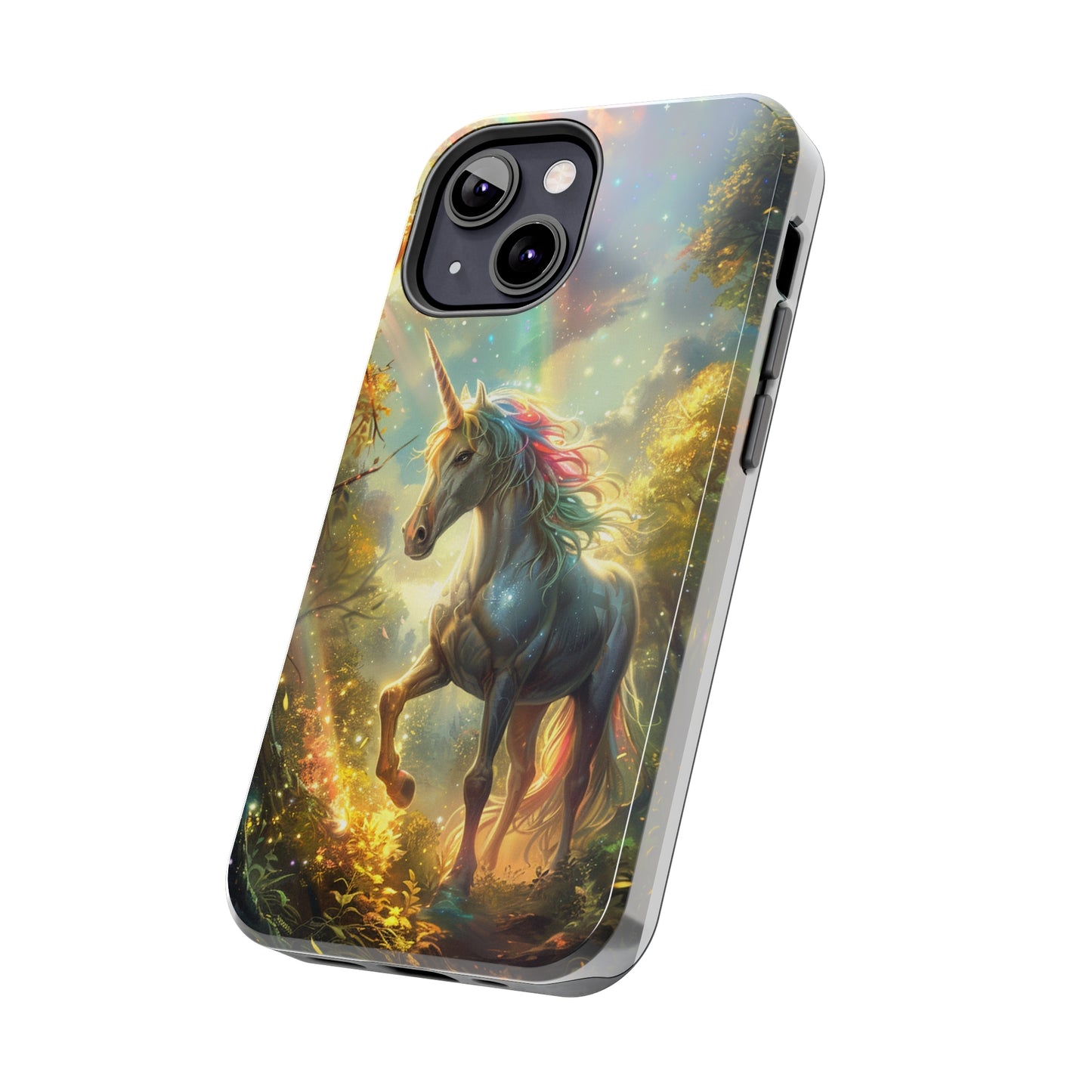 Magnificent Unicorn Phone Case for iPhone - Lightweight, Impact Resistant, Wireless Charging Compatible