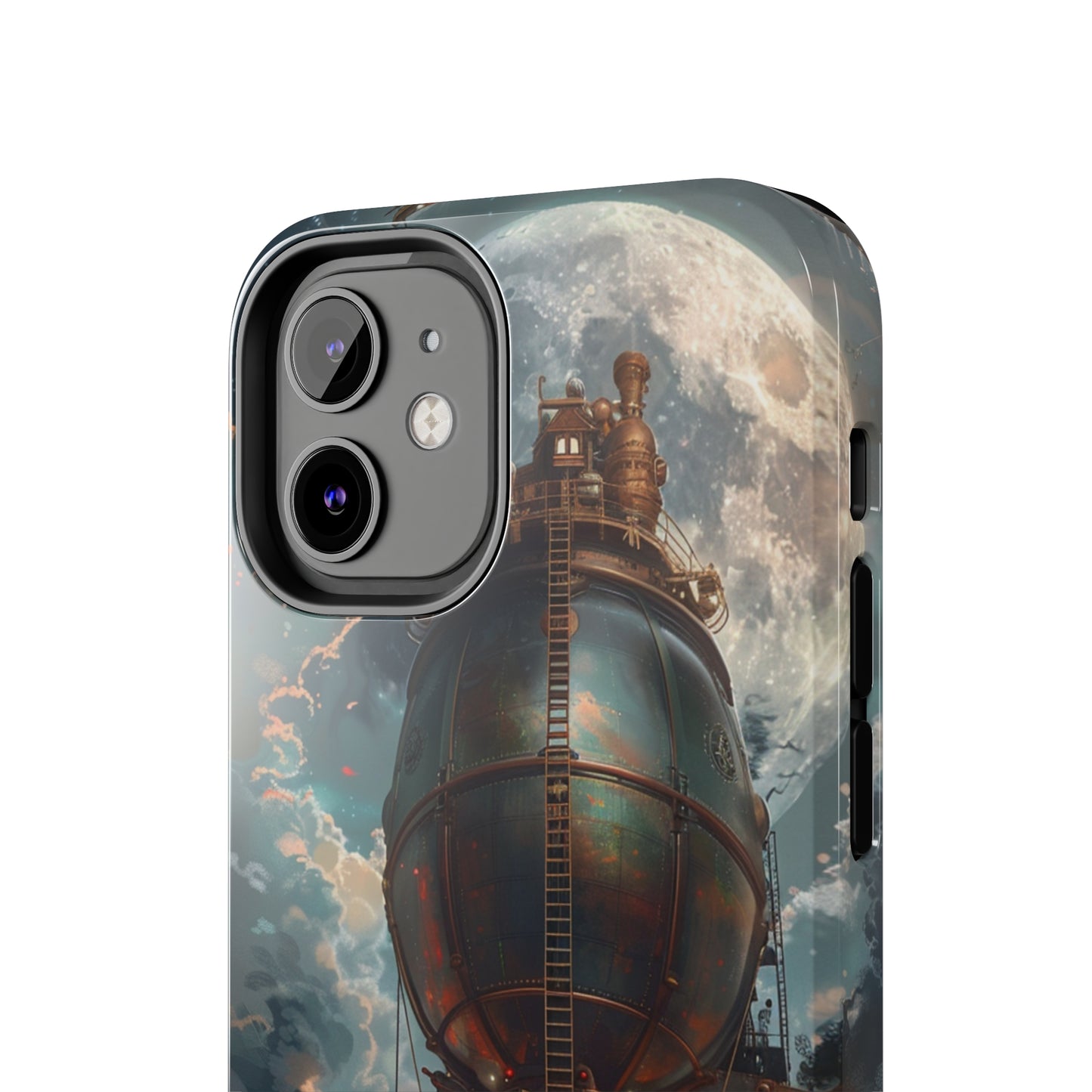 Steampunk Adventure Phone Case for iPhone - Lightweight, Impact Resistant, Wireless Charging Compatible