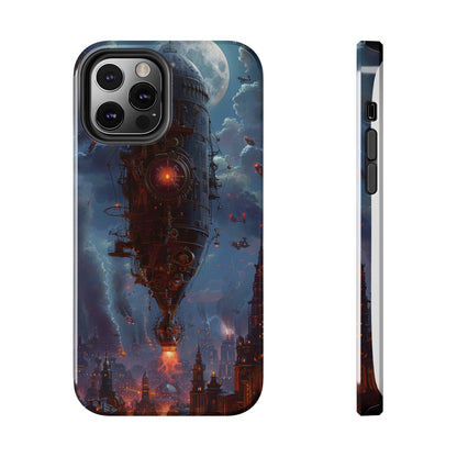 Steampunk Adventures 4 Phone Case for iPhone - Lightweight, Impact Resistant, Wireless Charging Compatible