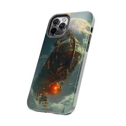 Steampunk Adventures 5 Phone Case for iPhone - Lightweight, Impact Resistant, Wireless Charging Compatible