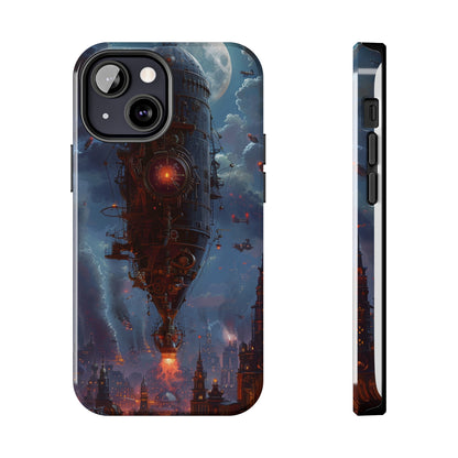 Steampunk Adventures 4 Phone Case for iPhone - Lightweight, Impact Resistant, Wireless Charging Compatible