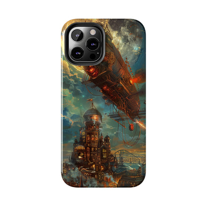 Steampunk Adventures 2 Phone Case for iPhone - Lightweight, Impact Resistant, Wireless Charging Compatible