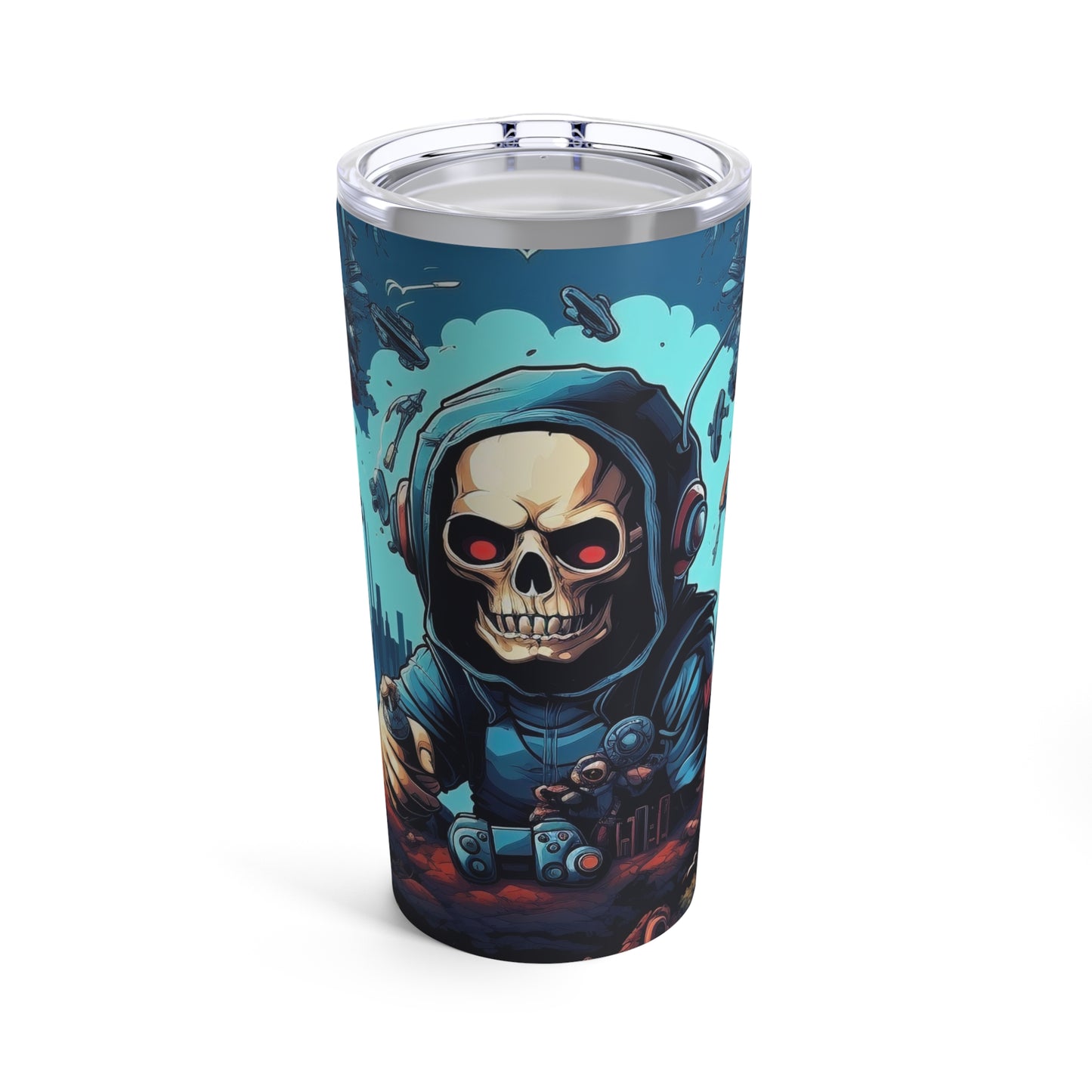 Gamer's Skeleton Tumbler 20oz