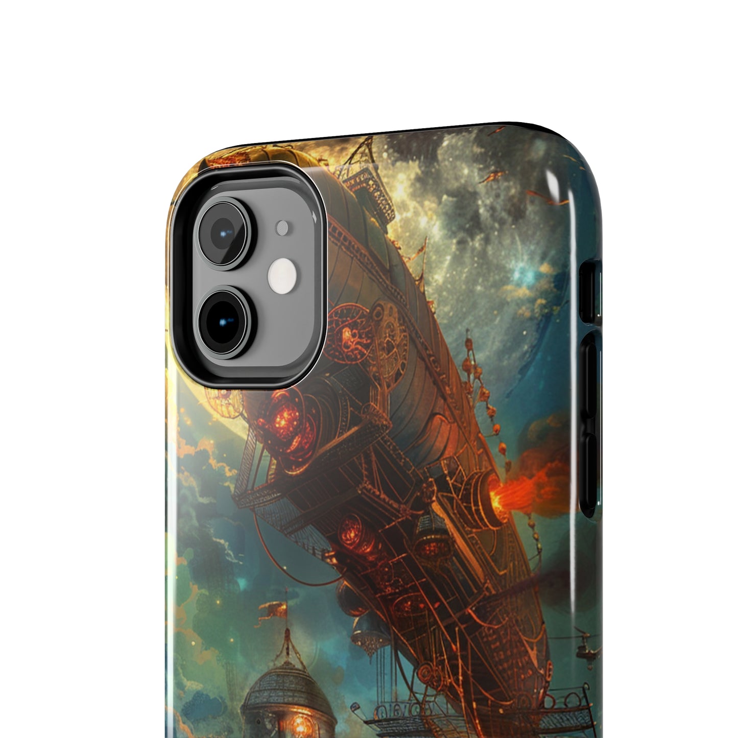 Steampunk Adventures 2 Phone Case for iPhone - Lightweight, Impact Resistant, Wireless Charging Compatible