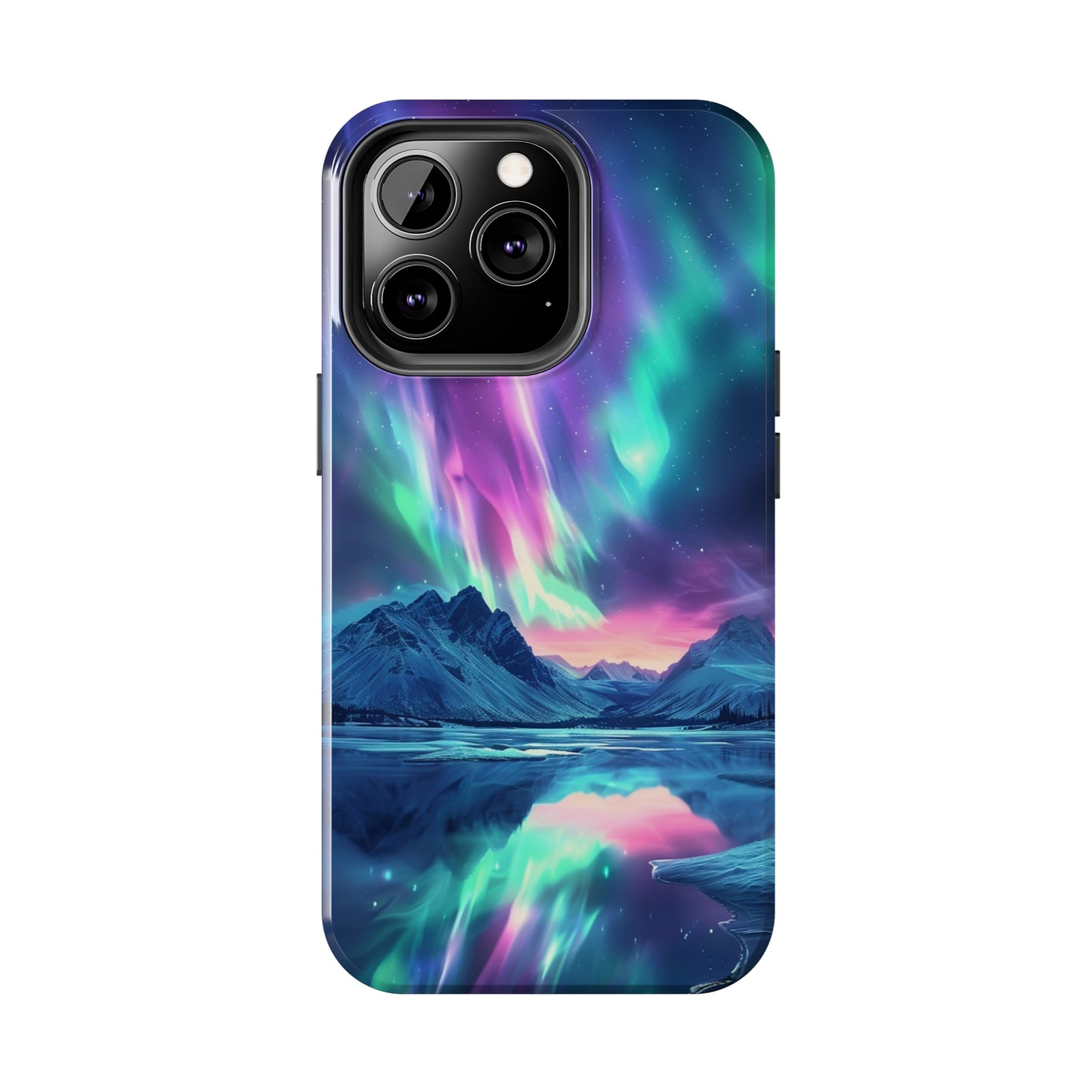 Aurora Dreams 2 Phone Case for iPhone - Lightweight, Impact Resistant, Wireless Charging Compatible