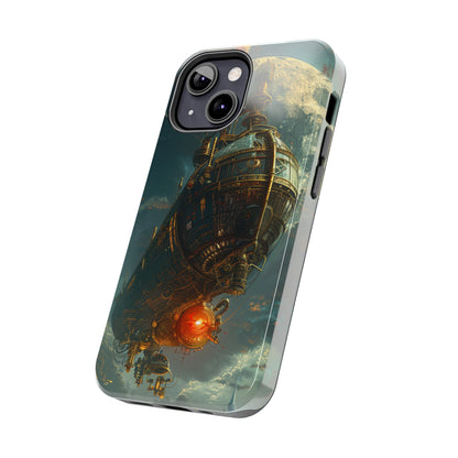 Steampunk Adventures 5 Phone Case for iPhone - Lightweight, Impact Resistant, Wireless Charging Compatible